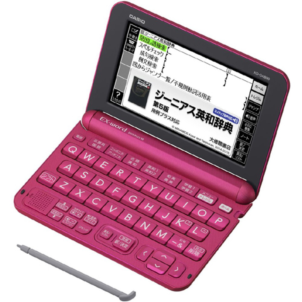 CASIO EX-word XD-G4800VP Dictionnaire électronique Japonais Anglais Français