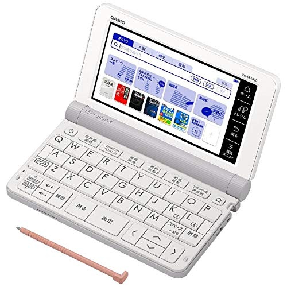 CASIO EX-word XD-SR4800WE Dictionnaire électronique Japonais Anglais