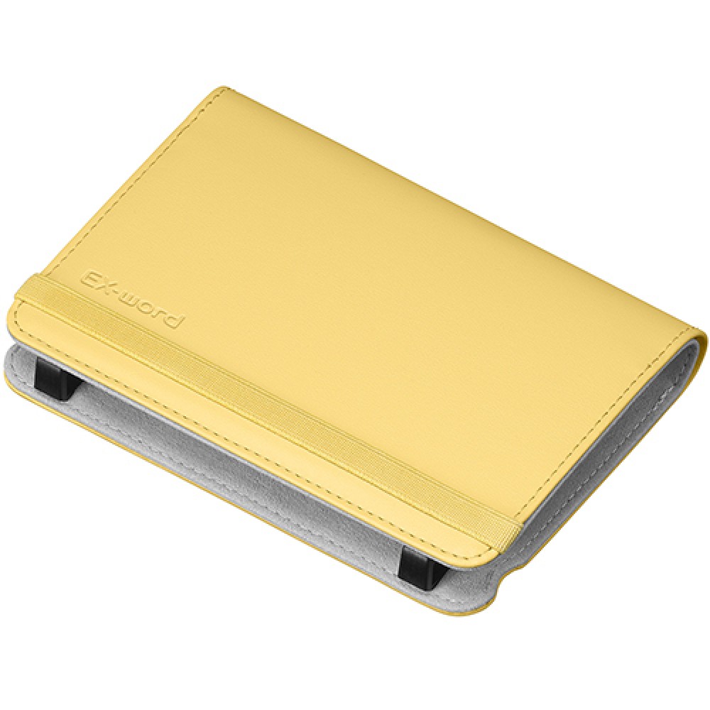 CASIO XD-CC2505YW Housse Agenda pour Dictionnaire électronique Japonais Jaune