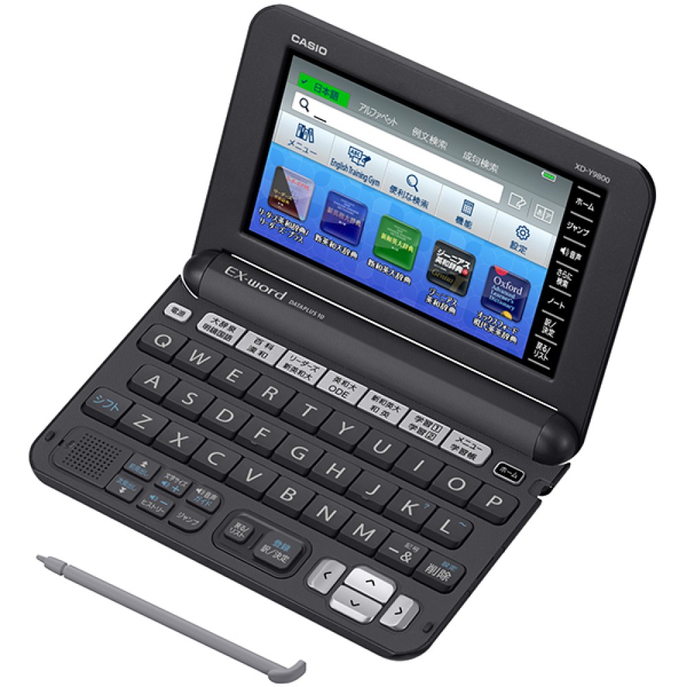 CASIO EX-word XD-Y9800BK Dictionnaire électronique Japonais Anglais Français