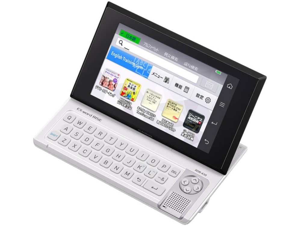 CASIO EX-word Rise XDR-A10WE Dictionnaire électronique Japonais Anglais