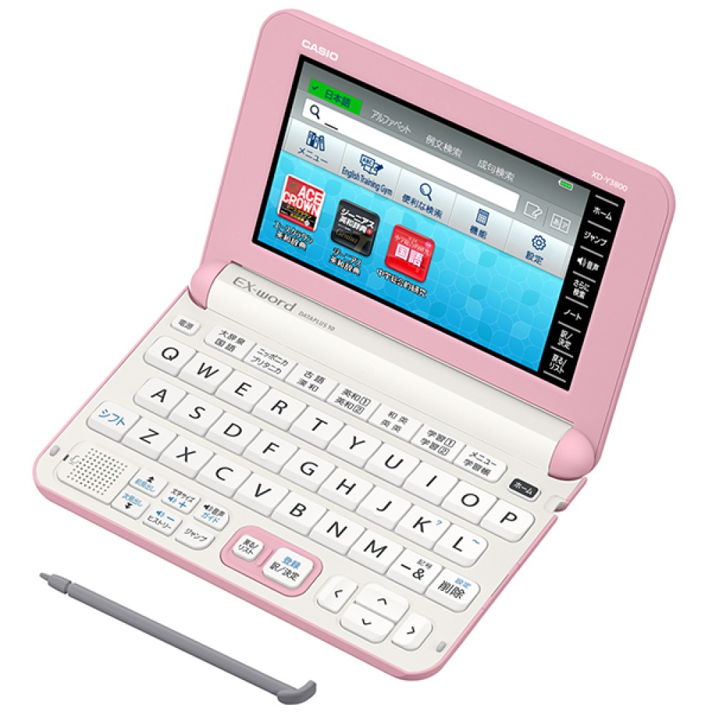 CASIO EX-word XD-Y3800PK Dictionnaire électronique Japonais Anglais Français